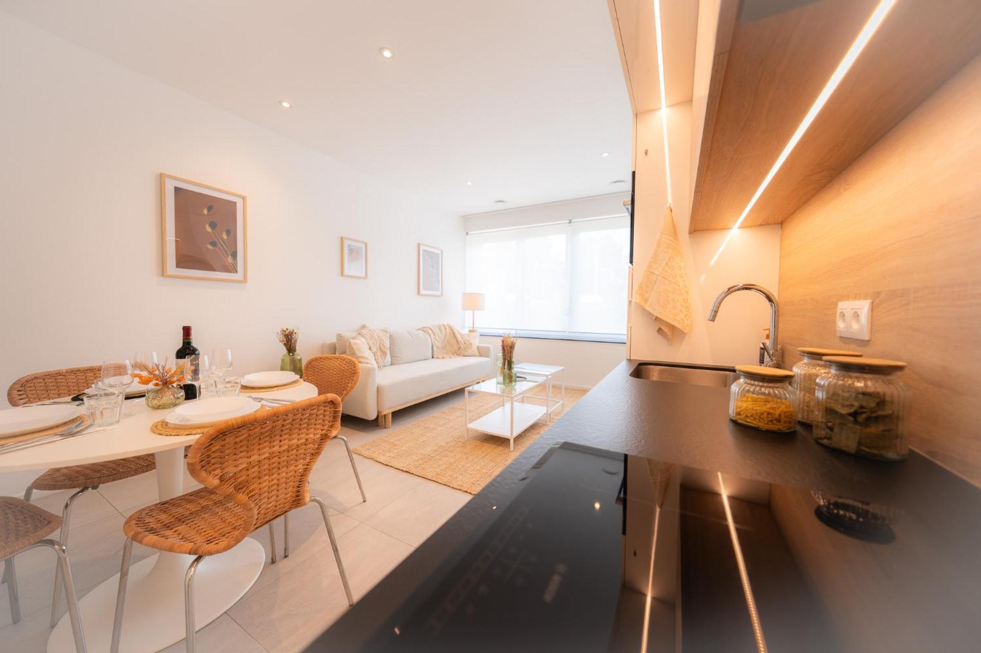 Appartement Cosy Pres De Tout ! มงส์ ภายนอก รูปภาพ